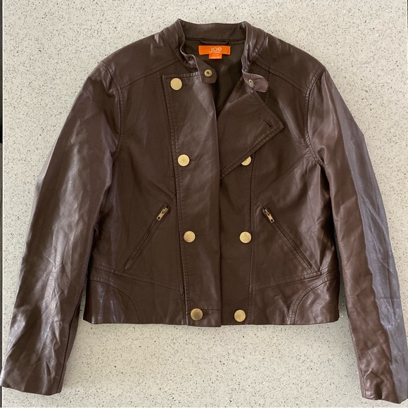 Joe Fresh Unique Faux Leather Jacket - Picture 2 of 11